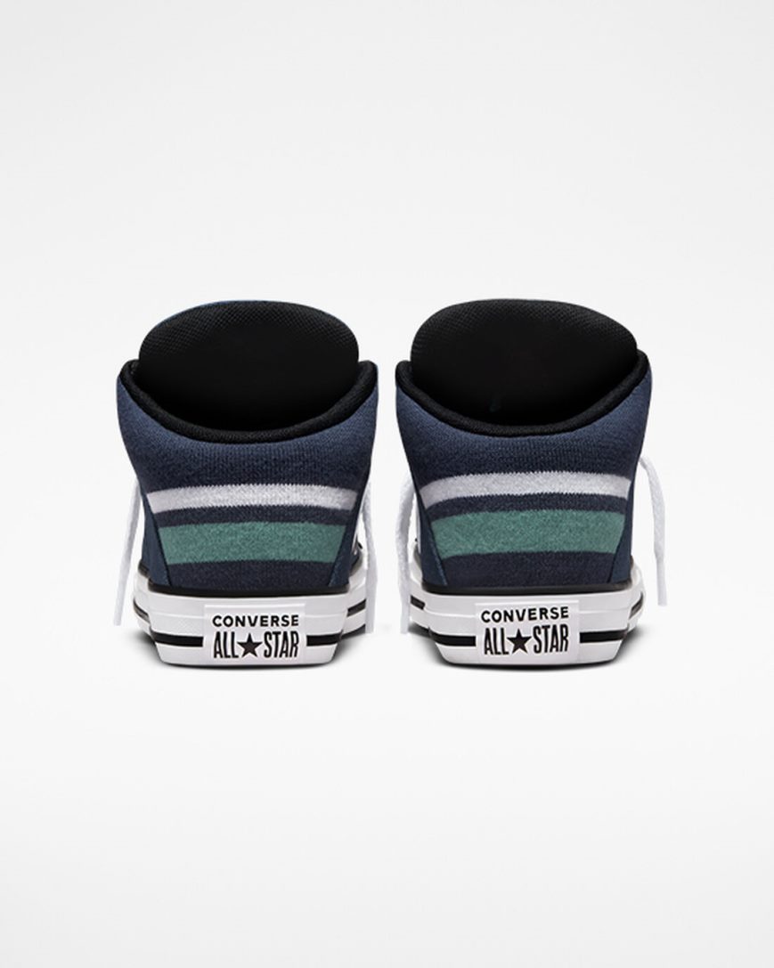 Boys' Converse Chuck Taylor All Star Axel Varsity Club High Top Shoes Navy / White | AU 8E951P